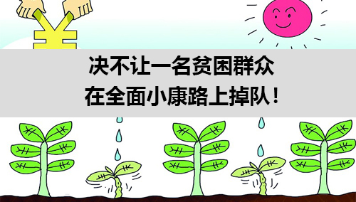 王東峰:決不讓一名貧困群眾在全面小康路上掉隊！
