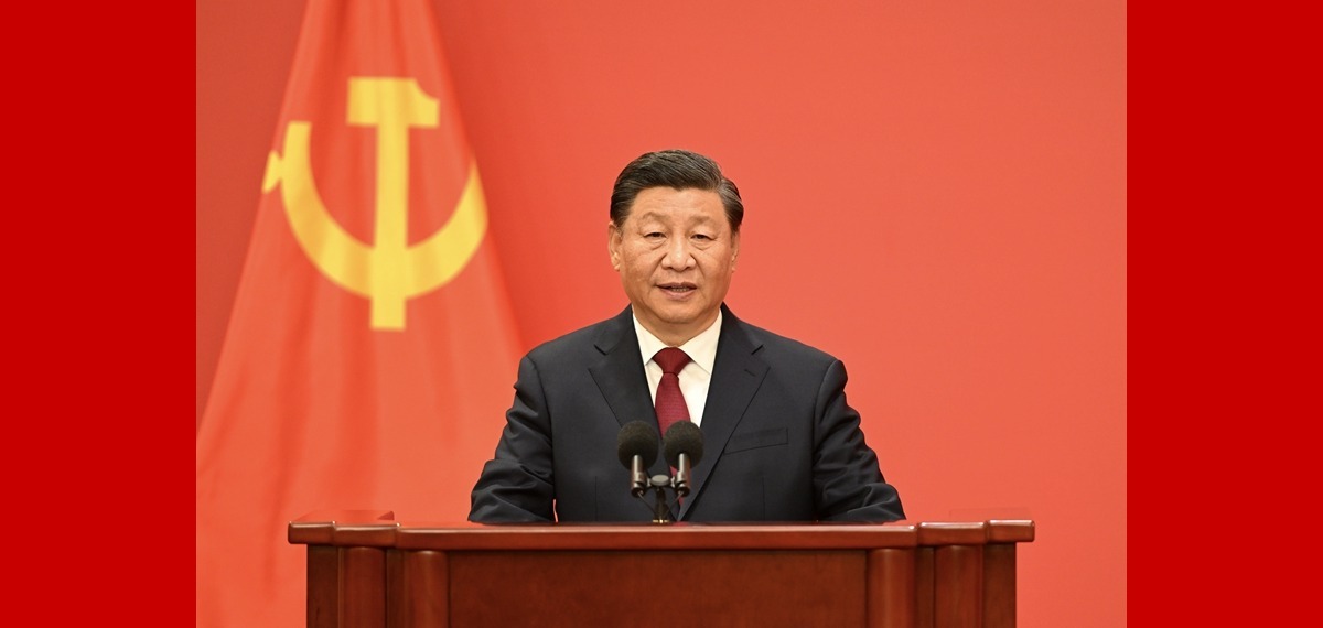 習近平在二十屆中共中央政治局常委同中外記者見面時強調  始終堅持一切為了人民一切依靠人民  以中國式現代化全面推進中華民族偉大復興